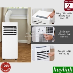 Máy lạnh - điều hoà di động mini Fujihome PAC07 - 7000BTU [10-15m2]