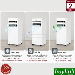 Máy lạnh - điều hoà di động Fujihome PAC09 - 9000BTU [15-20m2]