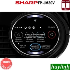 Máy lọc không khí bắt muỗi Sharp FP-JM30V-B - 23 m2 - Thái Lan