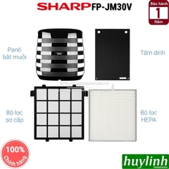 Máy lọc không khí bắt muỗi Sharp FP-JM30V-B - 23 m2 - Thái Lan