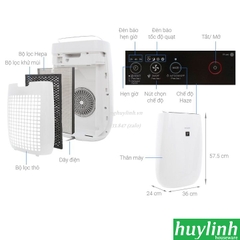 Máy lọc không khí Sharp FP-J40E-W - [25 - 30 m2] - Thái Lan