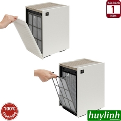 Máy lọc không khí Sharp FP-S40V-W - diện tích 30m2 - tạo ion - lọc bụi mịn hepa - sản xuất Thái Lan