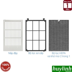 Máy lọc không khí Sharp FP-S40V-W - diện tích 30m2 - tạo ion - lọc bụi mịn hepa - sản xuất Thái Lan