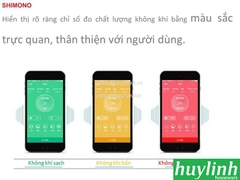 Máy lọc không khí Shimono SM-AP320CAV - 50m2 - Smartphone