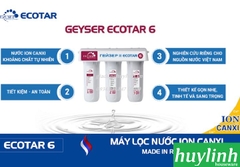 Máy lọc nước Nano Ion Canxi Geyser Ecotar 6 - Công nghệ Unitech - Nhập Khẩu LB Nga Russia