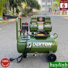 Máy nén khí không dầu giảm âm Dekton DK-AC2918X - 18 lít - 1.1hp - 7 bar