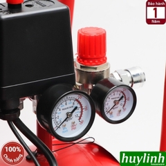 Máy nén khí Không dầu Giảm Âm Oshima 30-2.0 - Dung tích 30 lít - 2hp (dây đồng)