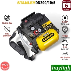 Máy nén khí không dầu giảm âm Stanley DN200/10/5 - 5 lít