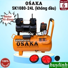 Máy nén khí không dầu Osaka SK1080-24L - 24 lít - motor lõi đồng