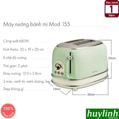 Máy nướng bánh mì sandwich Ariete MOD 0155 (13 14 15)