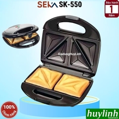 Máy nướng bánh sandwich - hotdog Seka SK550 - 750W