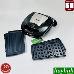 Máy làm - nướng bánh sandwich - hotdog - waffle Tiross TS9669 - 3 trong 1