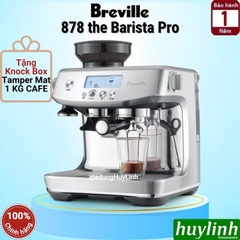 Máy pha cà phê Breville 878 - The Barista Pro - Thương hiệu Úc - Hàng chính hãng Breville Việt Nam