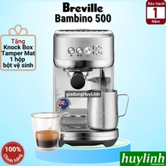 Máy pha cà phê Breville 500 Bambino PLUS - Hàng chính hãng