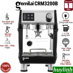 Máy pha cà phê Gemilai CRM3200B