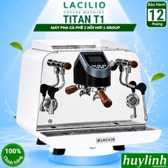 Máy pha cà phê 1 group Lacilio Titan T1 - công suất phục vụ 300 ly/ngày