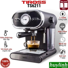 Máy pha cà phê Espresso Tiross TS6211 - 15 bar