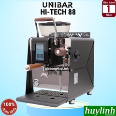 Máy pha cà phê Unibar Hi-Tech 88 - tích hợp máy xay cafe - 200 ly/ngày