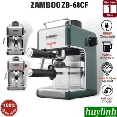 Máy pha cà phê Zamboo ZB-68CF