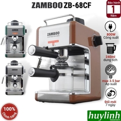 Máy pha cà phê Zamboo ZB-68CF