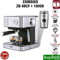 Máy pha cà phê Zamboo ZB-93CF - Tặng 500gr cafe