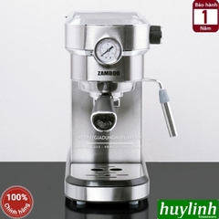 Máy pha cà phê Zamboo ZB-95AT - Tặng 500gr cafe - Model 2021