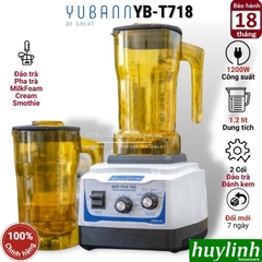 Máy Đảo Pha Trà - Ủ Trà - Tạo Bọt Yubann YB-T718