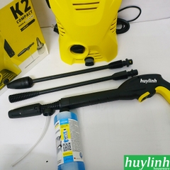 Máy phun xịt rửa xe Karcher K2 Compact Car - Tặng bình 1 lít dung dịch hóa chất