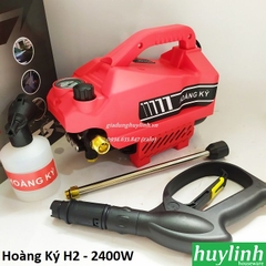 Máy Xịt Rửa Xe Chỉnh Áp Hoàng Ký H2 - 2400W - Tặng Béc Rửa Máy Lạnh, Điều Hòa