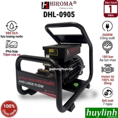 Máy xịt rửa xe Hiroma Ultra DHL-0905 - 2600W - phù hợp cho tiệm rửa xe