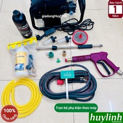 Máy xịt rửa xe Hiroma Ultra DHL-0905 - 2600W - phù hợp cho tiệm rửa xe