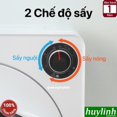 Máy sấy quần áo thông hơi 2Good GB12 - 7 kg