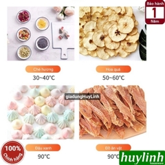 Máy sấy trái cây, hoa quả, thực phẩm Tiross TS9683