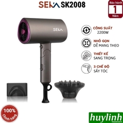 Máy sấy tóc 2 chiều nóng - lạnh Seka SK2008 - 2200W