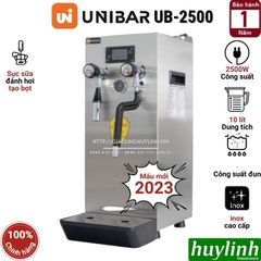 Máy Đun Nước, Sục Sữa Áp Suất Cao Unibar UB-2500 - 2500W