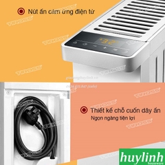 Máy sưởi dầu 11 thanh Tiross TS9216 - Vỏ chống bỏng - Hẹn giờ - Giá phơi