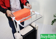 Máy sưởi dầu 9 thanh FujiE OFR6509 - Giá phơi + khay hâm nóng + Khay chứa tinh dầu