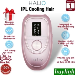 Máy triệt lông cá nhân Halio IPL Cooling Hair Removal Device - Tặng quà ngẫu nhiên