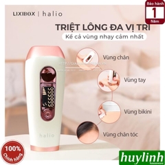 Máy triệt lông cá nhân Halio IPL Hair Removal Device - Tặng quà ngẫu nhiên