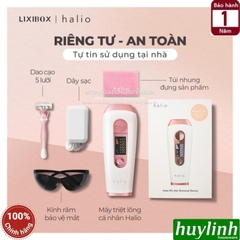 Máy triệt lông cá nhân Halio IPL Hair Removal Device - Tặng quà ngẫu nhiên