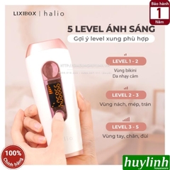 Máy triệt lông cá nhân Halio IPL Hair Removal Device - Tặng quà ngẫu nhiên