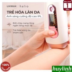 Máy triệt lông cá nhân Halio IPL Hair Removal Device - Tặng quà ngẫu nhiên