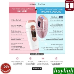 Máy triệt lông cá nhân Halio IPL Hair Removal Device - Tặng quà ngẫu nhiên