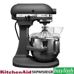 Máy Trộn Bột Bát Nâng Heavy Duty KitchenAid 5KPM50EGR – 4.8 Lít (Đen Nhám)