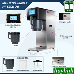 Máy ủ trà chuyên nghiệp tự động Unibar Hi-tech 79