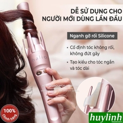 Máy uốn tạo kiểu tóc ion âm Halio Auto Rotating Hair Curler