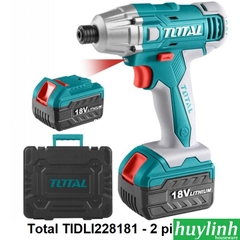 Máy vặn vít dùng pin Total TIDLI228181 - 2 pin Li-ion 18V