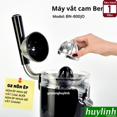 Máy vắt cam Bennix BN-800JO - 800W - 2 đầu vắt