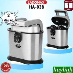 Máy vắt cam 2 đầu ép Ladomax HA-938 - 1060W