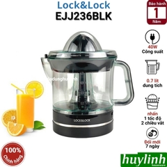 Máy vắt cam Lock & Lock EJJ236BLK - 40W - 2 chiều vắt - Hàng chính hãng